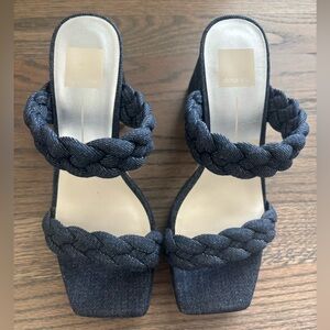 Dolce Vita Women's Denim Braided Sandals